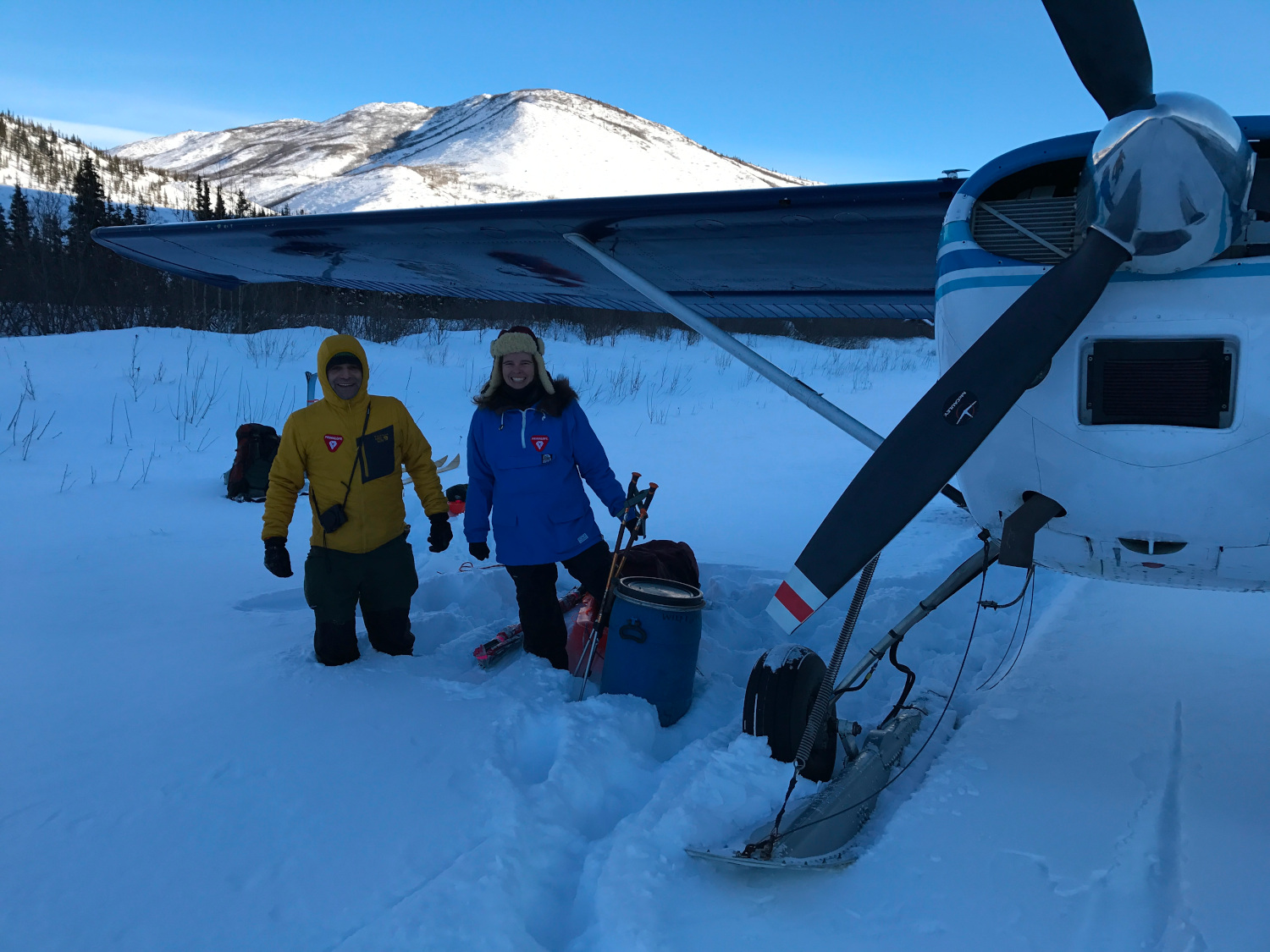 Kantishna landing area near Wonder Lake and Muldrow Glacier